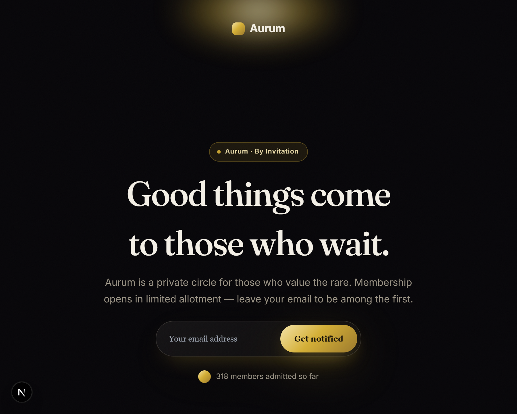 Aurum template preview
