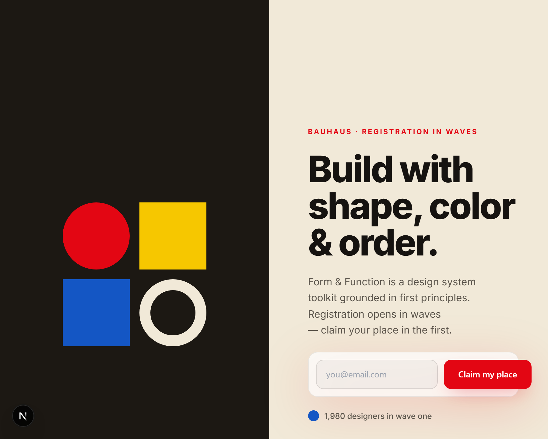 Form & Function template preview