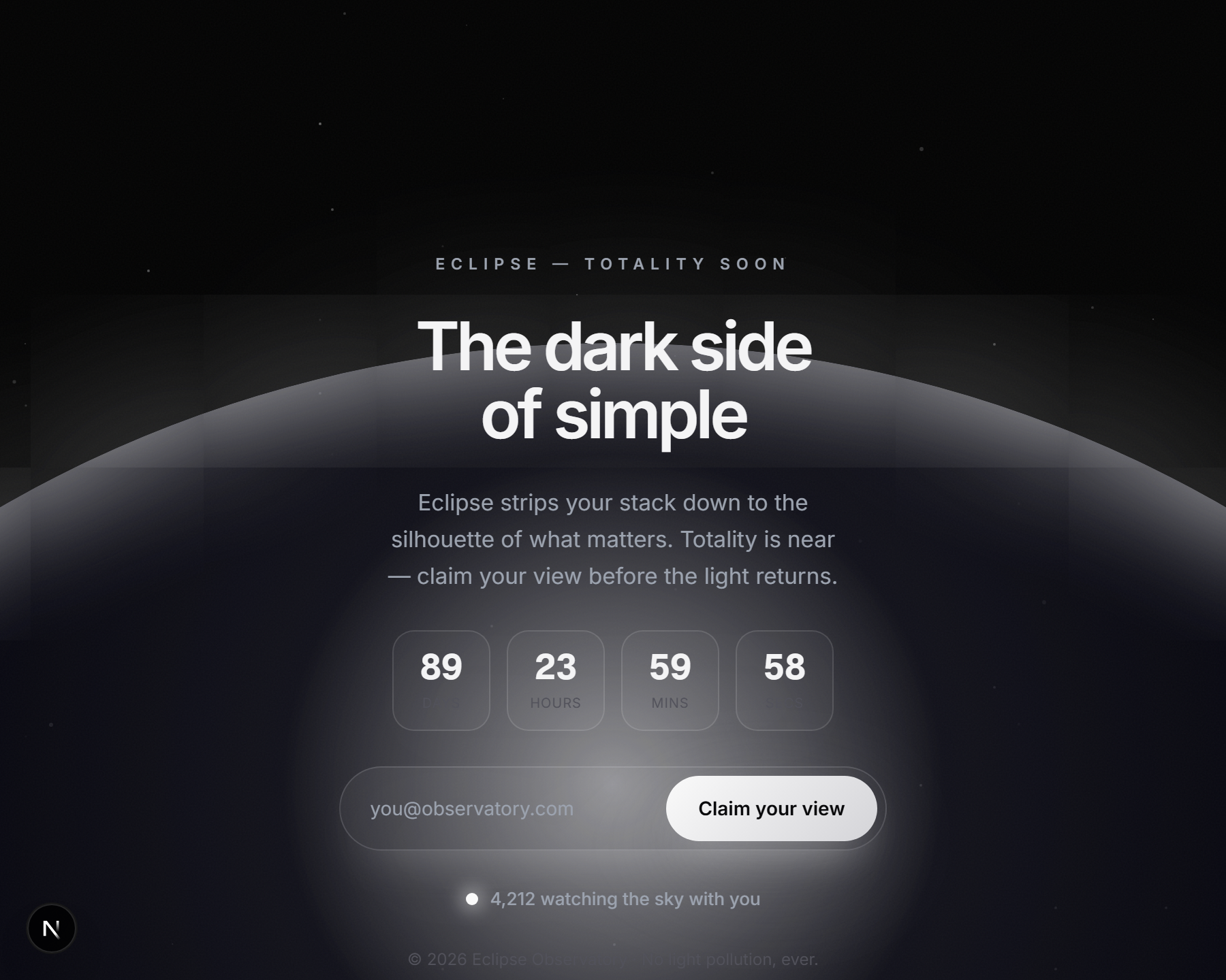 Eclipse template preview