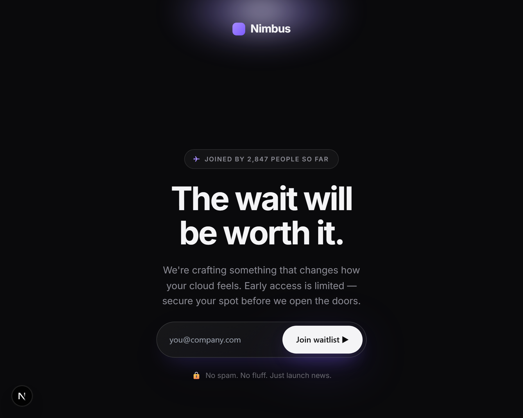 Nimbus template preview