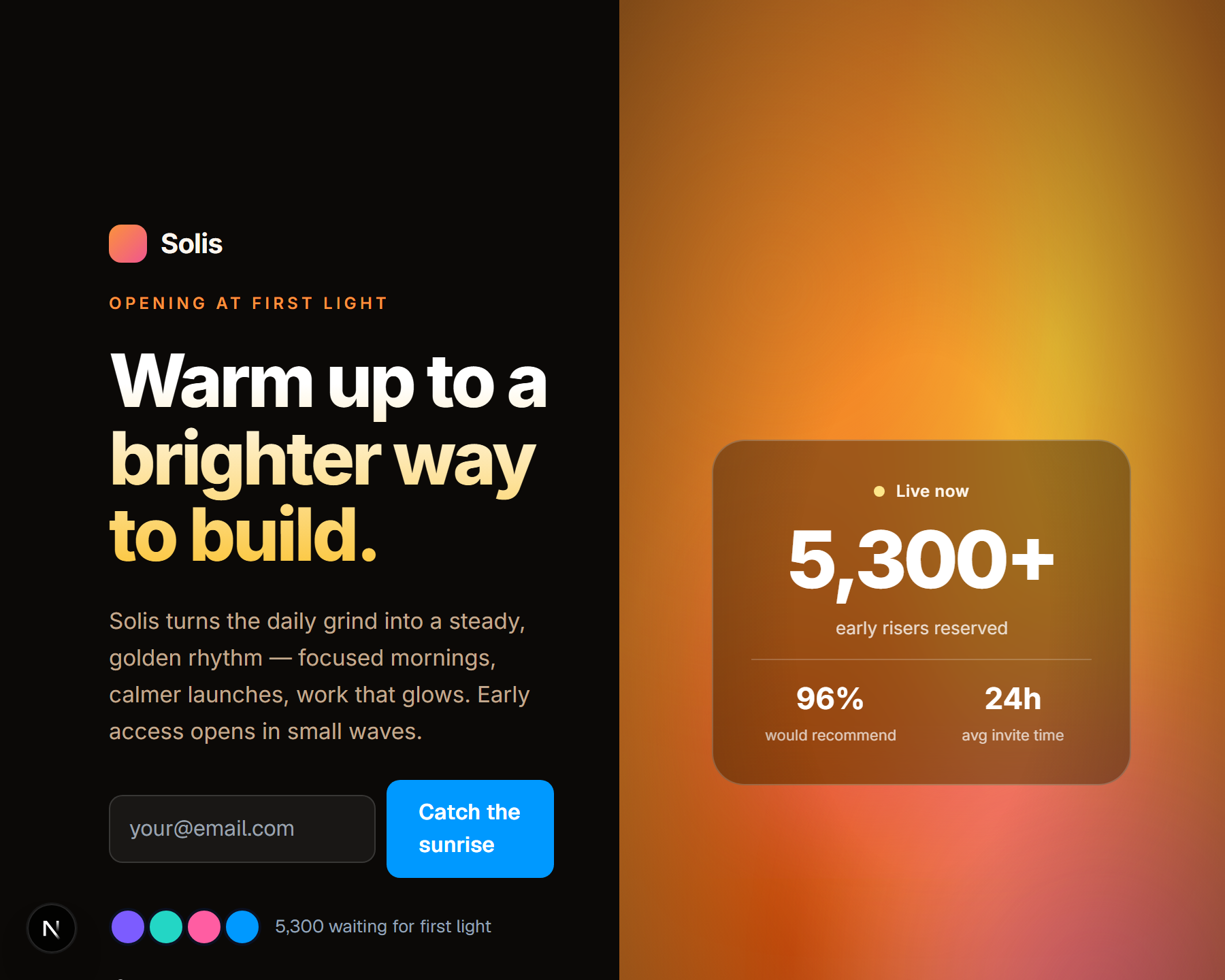 Solis template preview